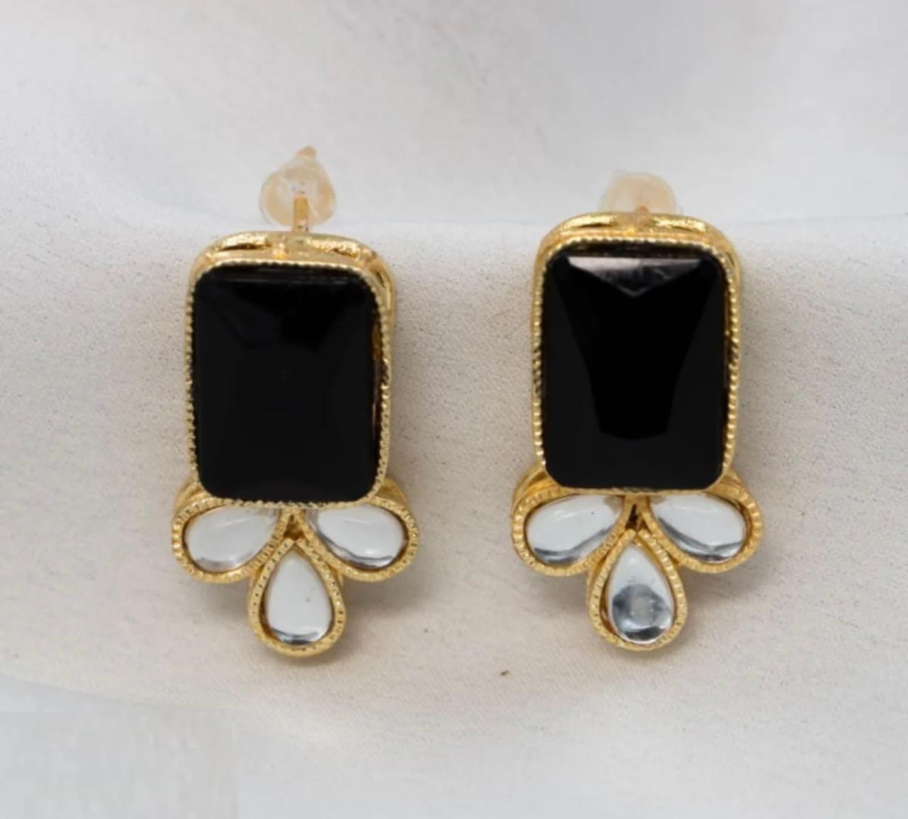 Black ethnic tops