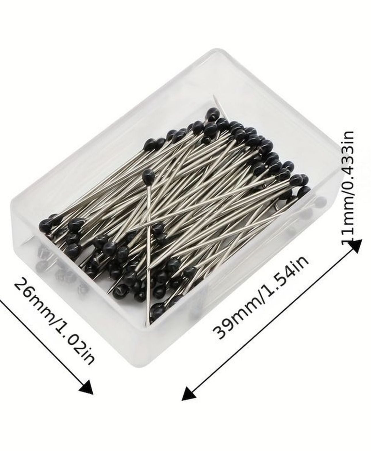 Small Black Hijab pins