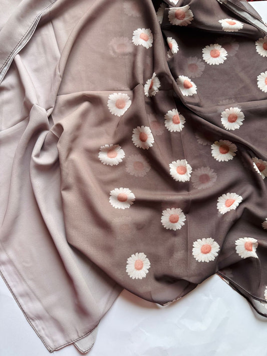 Printed Chiffon Georgette Hijab