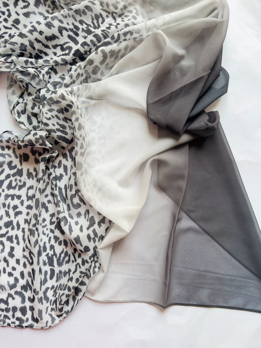 Printed Chiffon Georgette Hijab