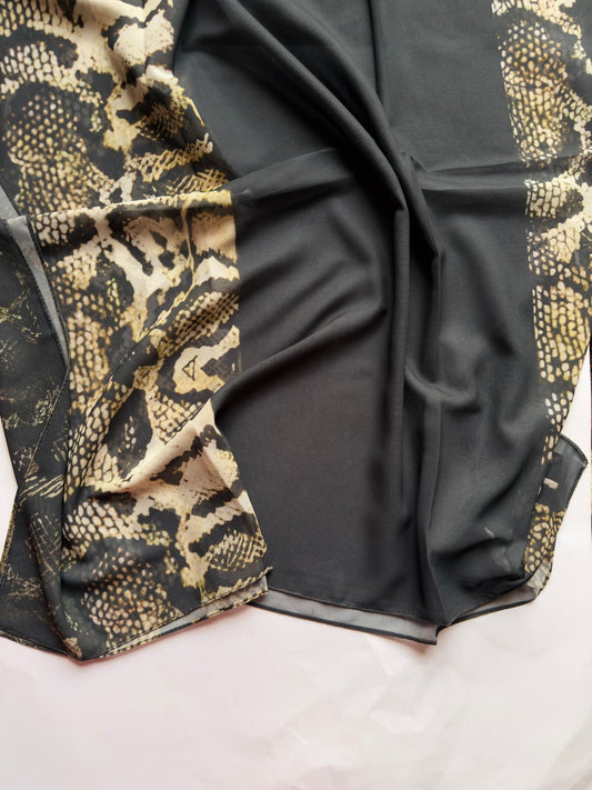 Printed Chiffon Georgette Hijab