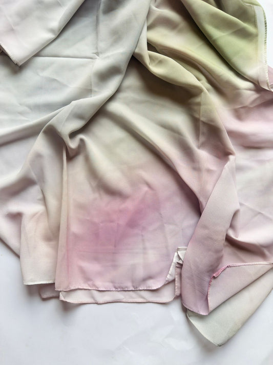 Printed Chiffon Georgette Hijab