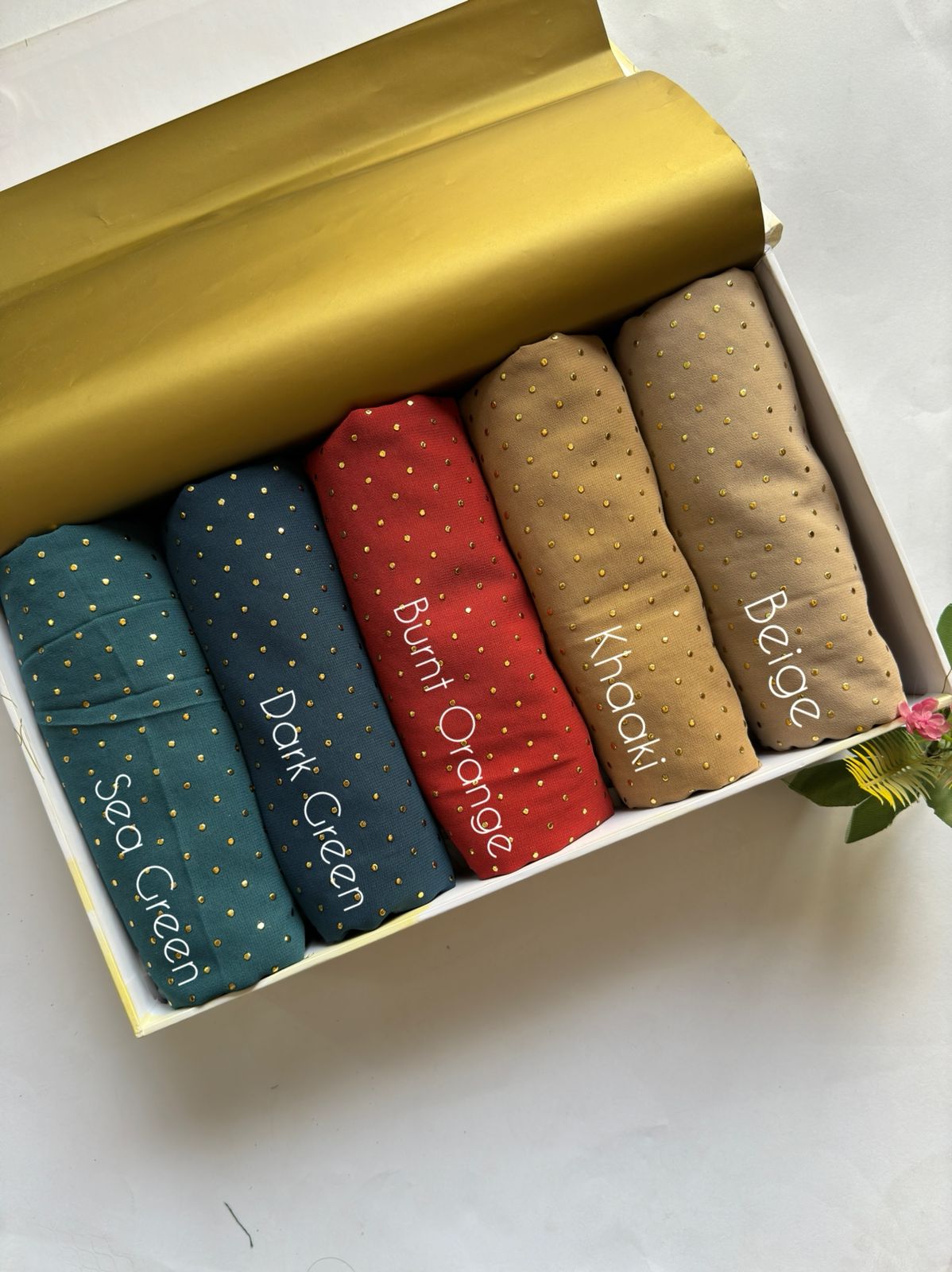 Dewdrop Chiffon Georgette Hijabs