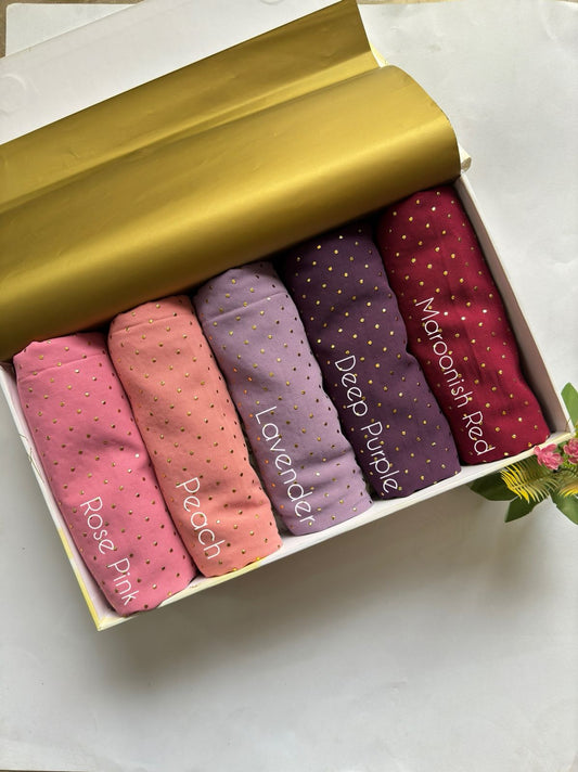 Dewdrop Chiffon Georgette Hijabs