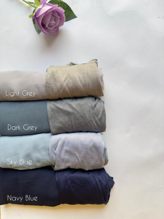 Instant Hijabs With Tube Band Attached