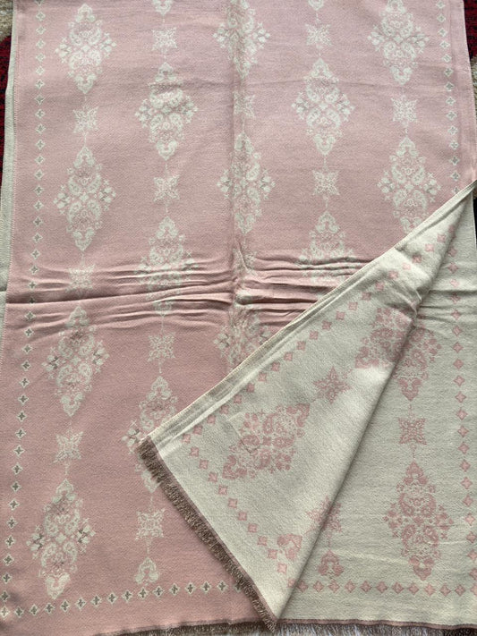 Reversible Woolen Jamawar Wrap