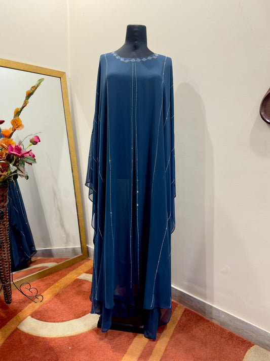 Stones Studded Kaftan Style Abaya