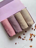 Lawn Zari Pleated Hijabs