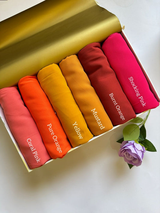 Chiffon Georgette Hijabs