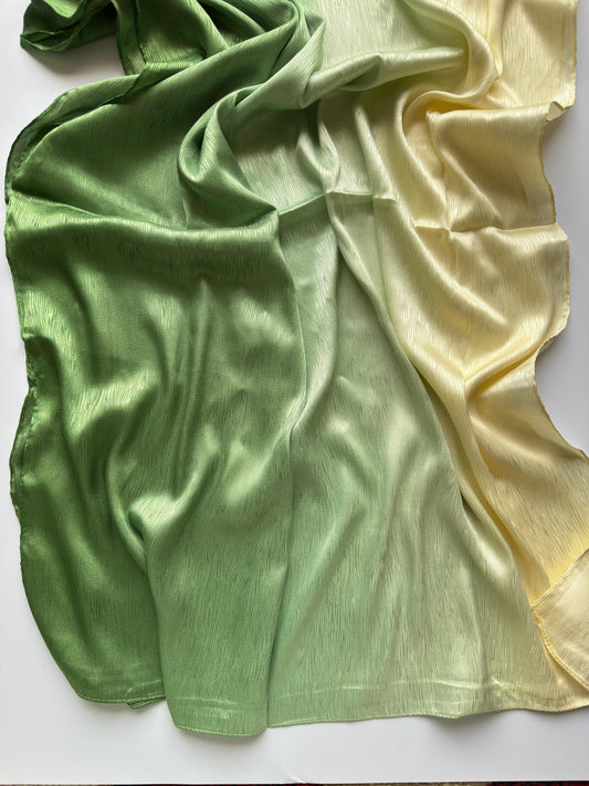 Ombre Silk Satin Hijab