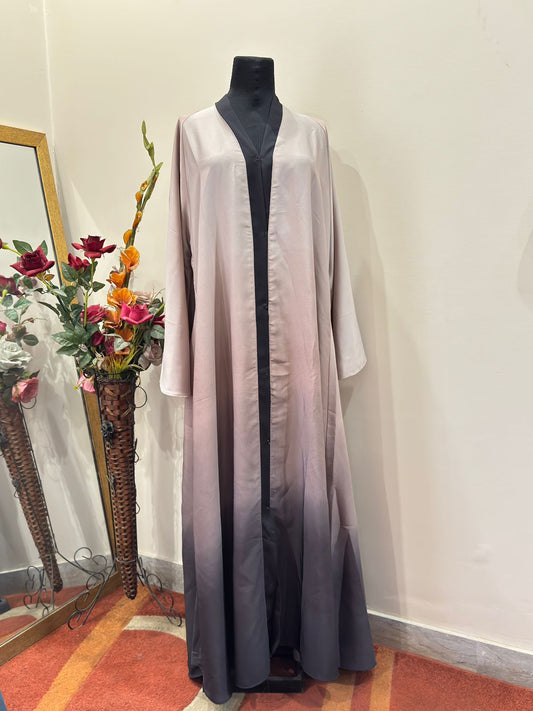Front Open Ombre Abaya