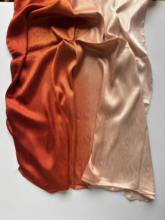 Ombre Silk Satin Hijab