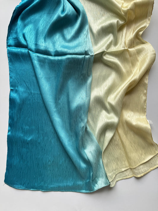 Ombre Silk Satin Hijab