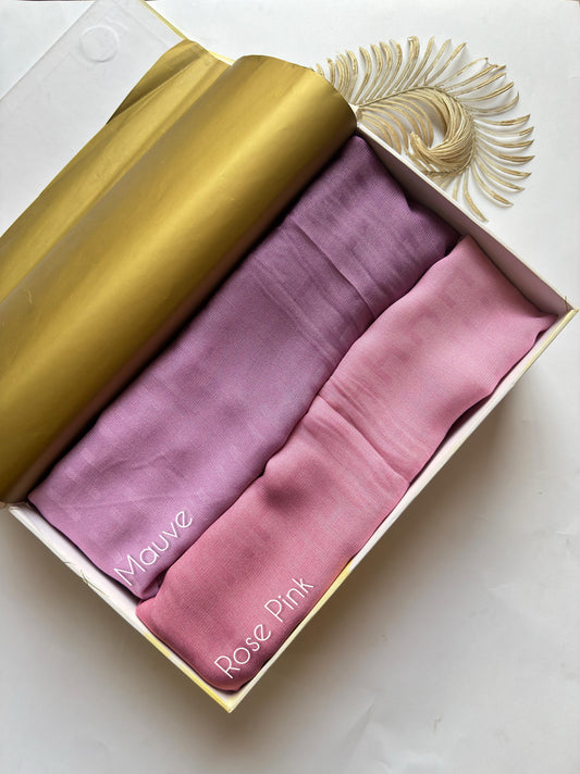 Self-Ombre Lawn Hijabs