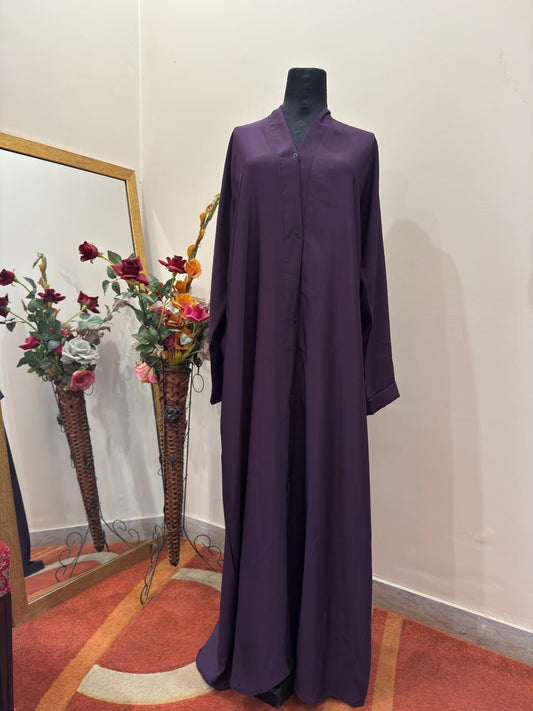 Front Open Nidah Abaya