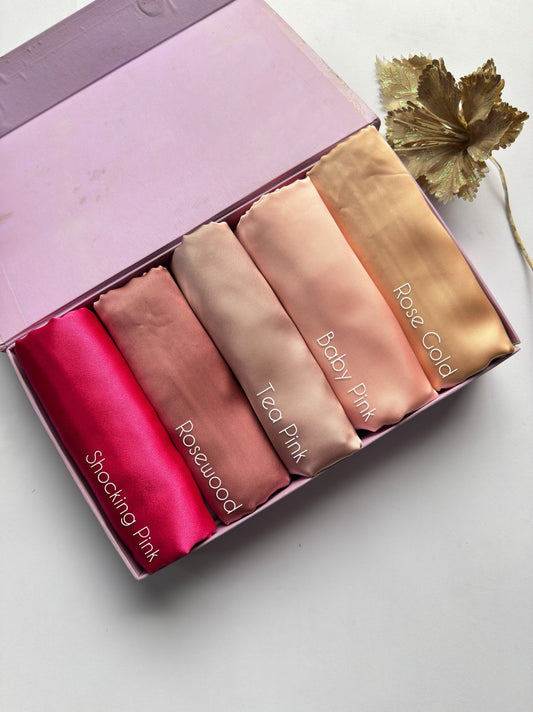 Plain Satin Silk Hijabs