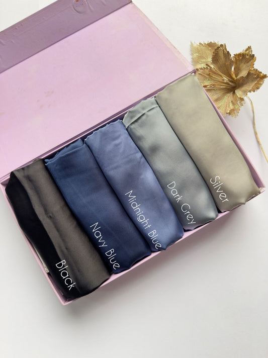 Plain Satin Silk Hijabs