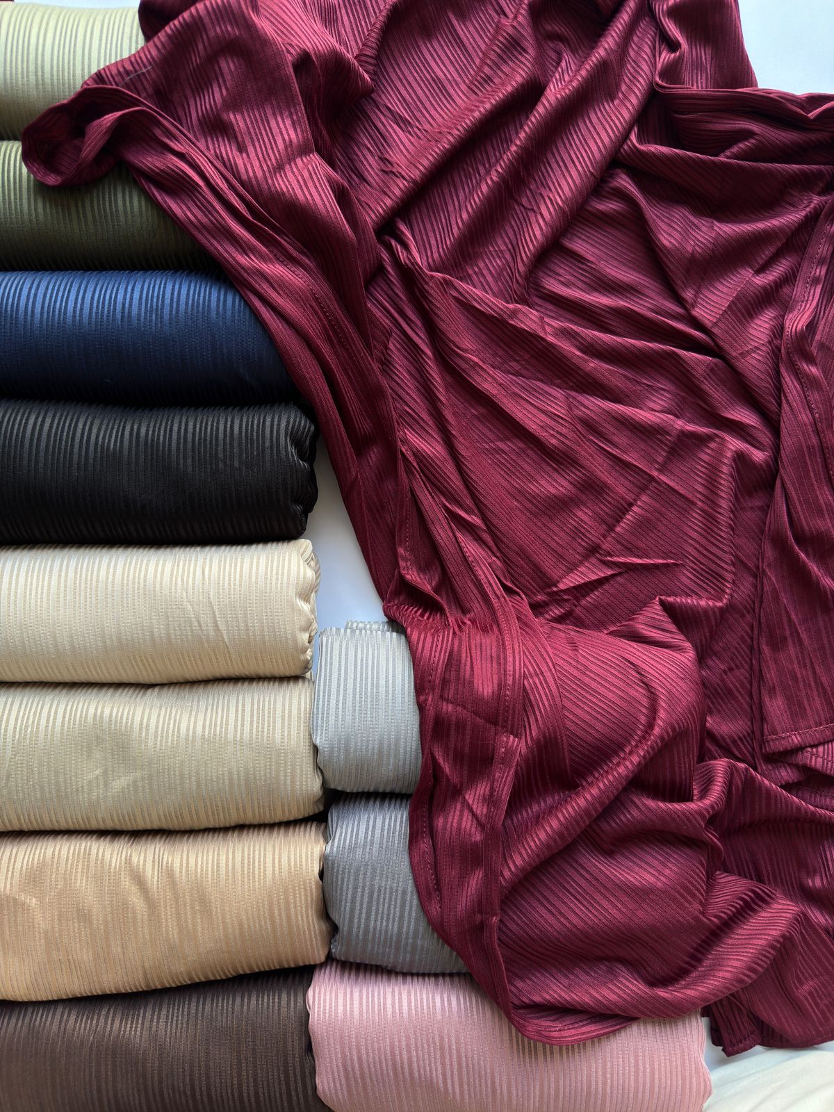 Ribbed Jersey Hijabs
