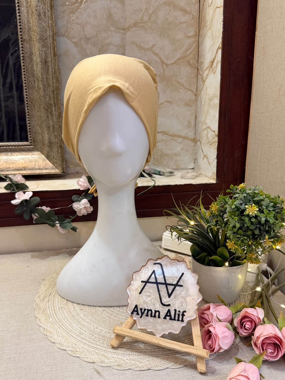 Skin Ruched Tie Back Hijab Cap – Soft Jersey Undercap