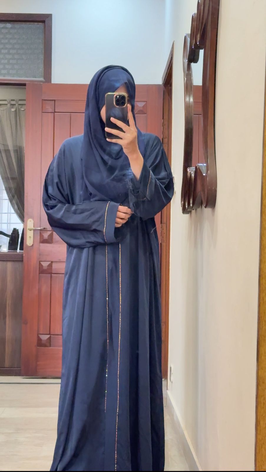 Silk Crush Nidah Abaya