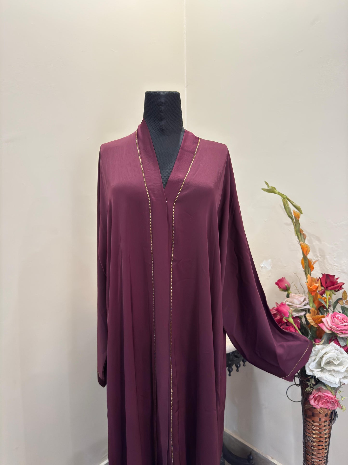Silk Crush Nidah Abaya