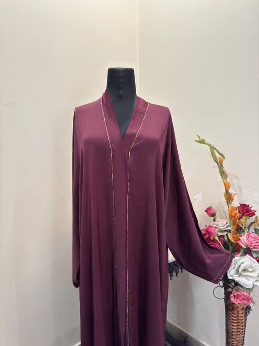Silk Crush Nidah Abaya