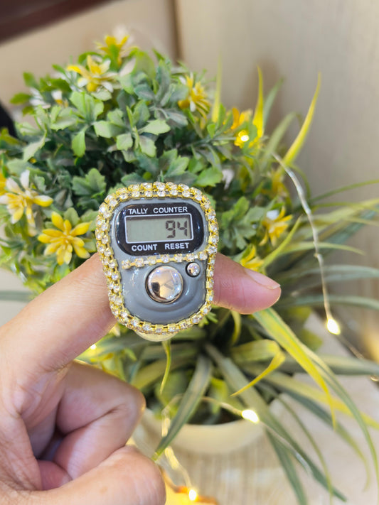 Stones Studded Tasbeeh Counter