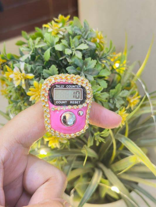 Stones Studded Tasbeeh Counter