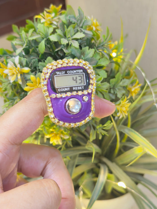 Stones Studded Tasbeeh Counter