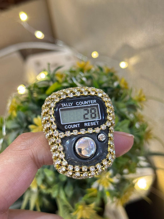Stones Studded Tasbeeh Counter
