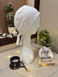 Tie Back Hijab Cap