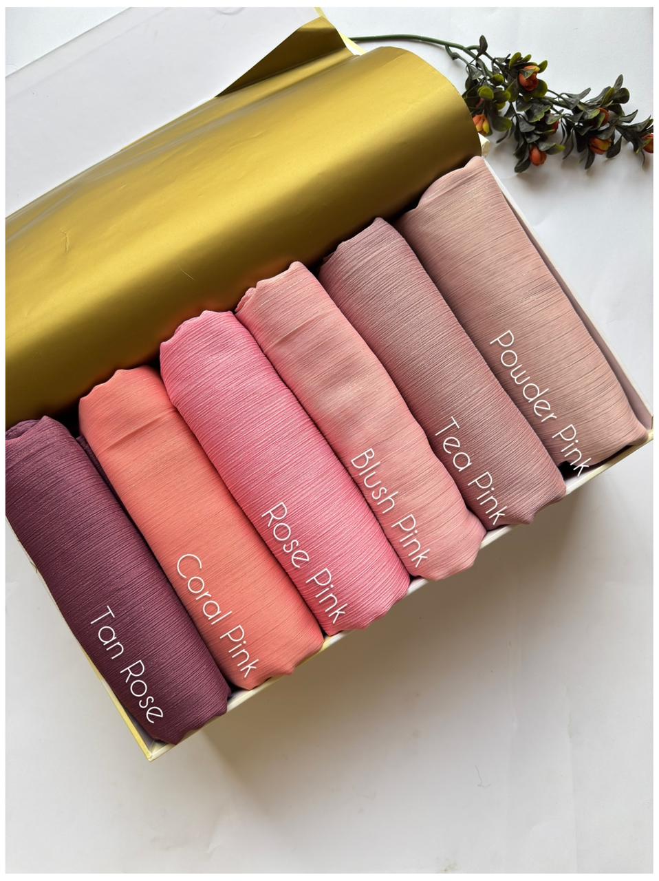 Chiffon Zari Hijabs