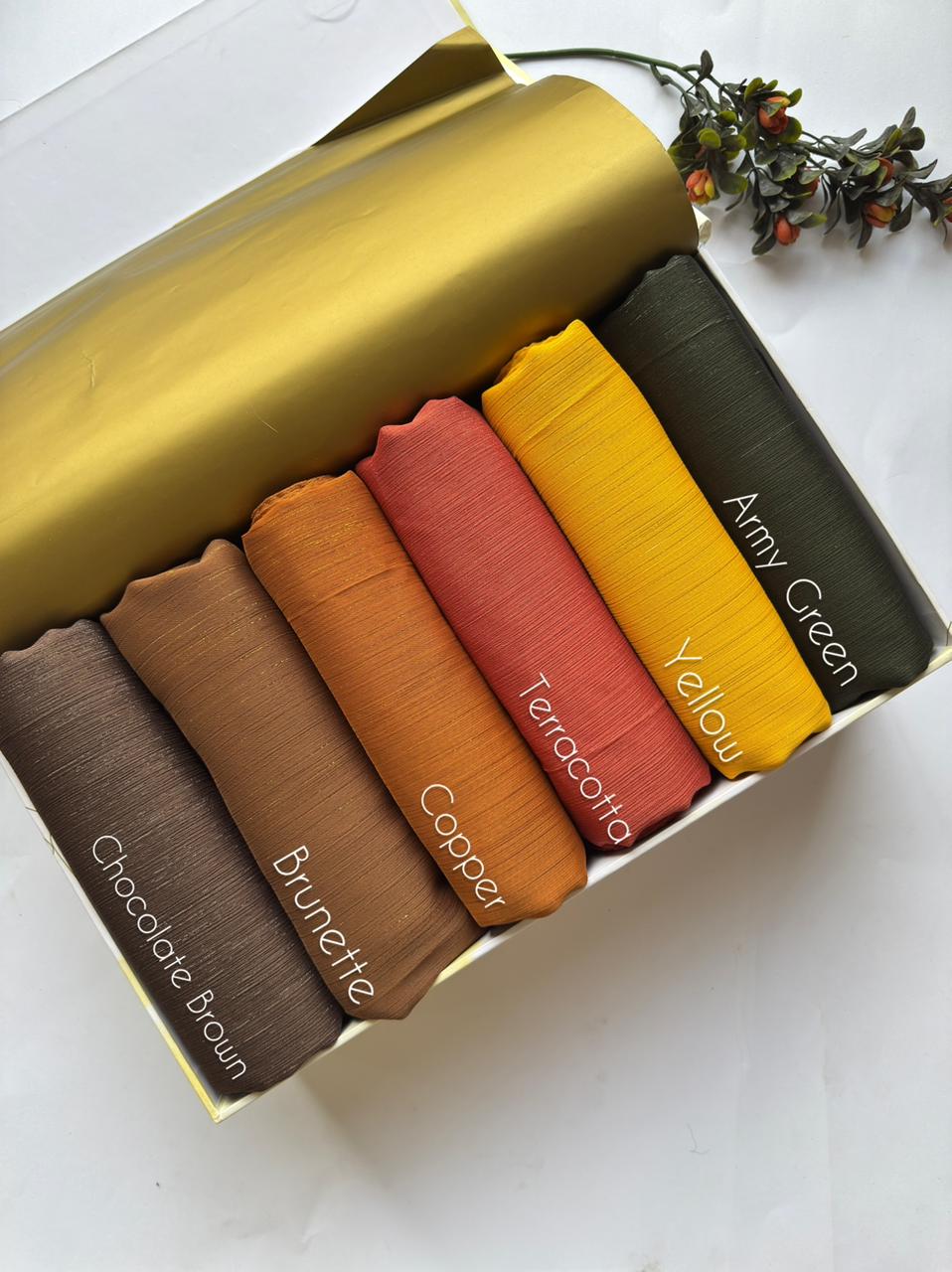 Chiffon Zari Hijabs