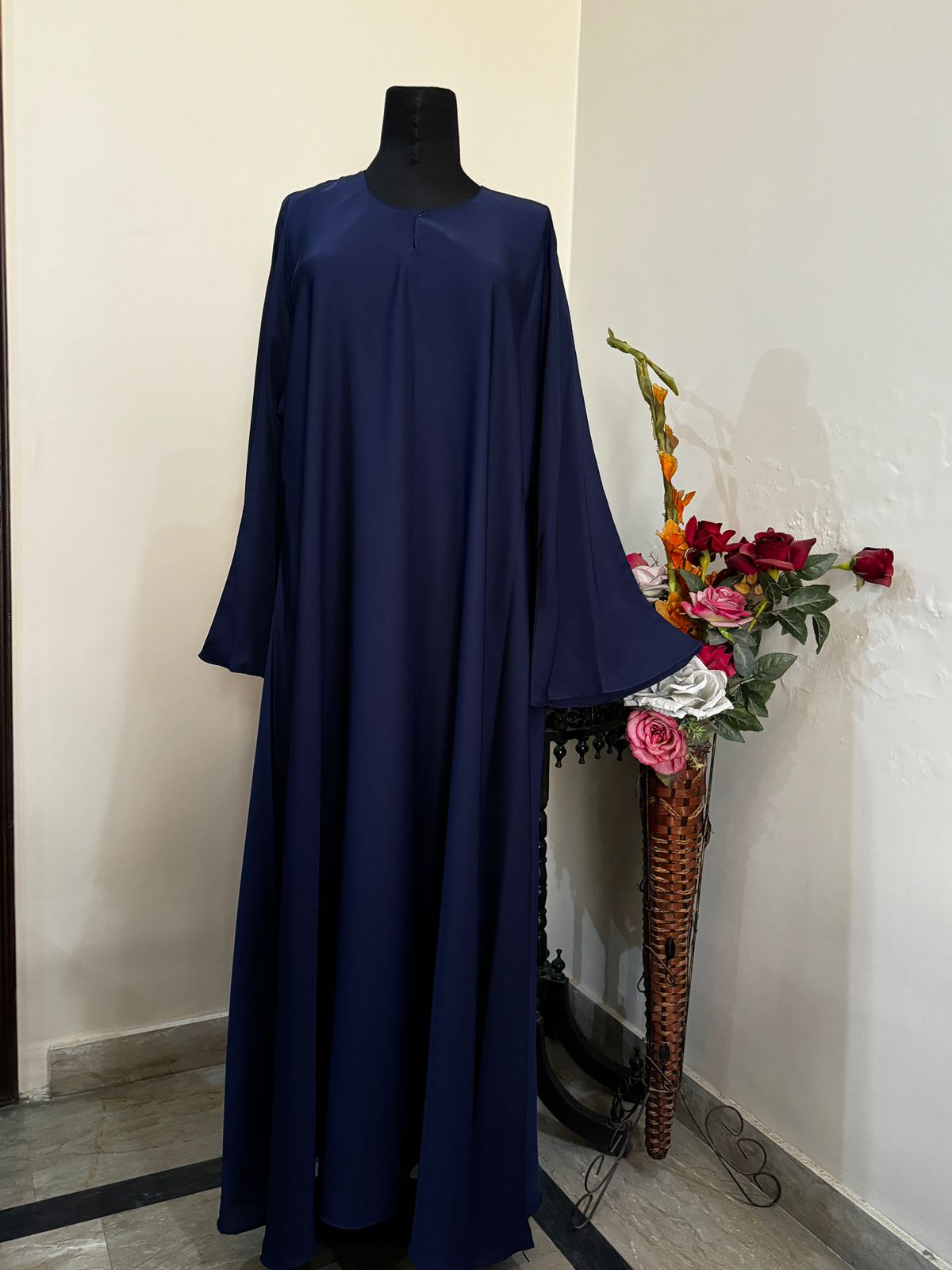 Navy Blue Abbaya