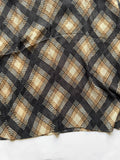 graphite black printed lawn pleated hijab lightweight breathable scarf