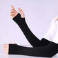 Black Stretchable modest arm sleeves for women