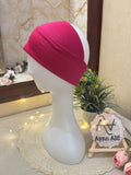 Magenta tube underscarf band breathable hijab base