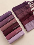 Chiffon georgette hijab niqab sets in Purple, Deep Violet, Violet, Deep Wine, Tea Rose and Lilac
