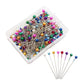 Multi hijab pins box of 30 by Aynn Alif Pakistan featuring colourful scarf pins for everyday hijab wear.