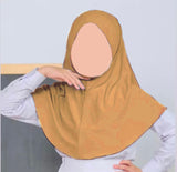 Topaz kids jersey scarf for girls age 5-9 years in Pakistan with breathable jersey fabric and modest coverage.