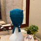 Zinc ruched tie back hijab cap made from soft breathable jersey with full head coverage and adjustable tie-back by Aynn Alif.