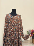 Cheetah print abbaya