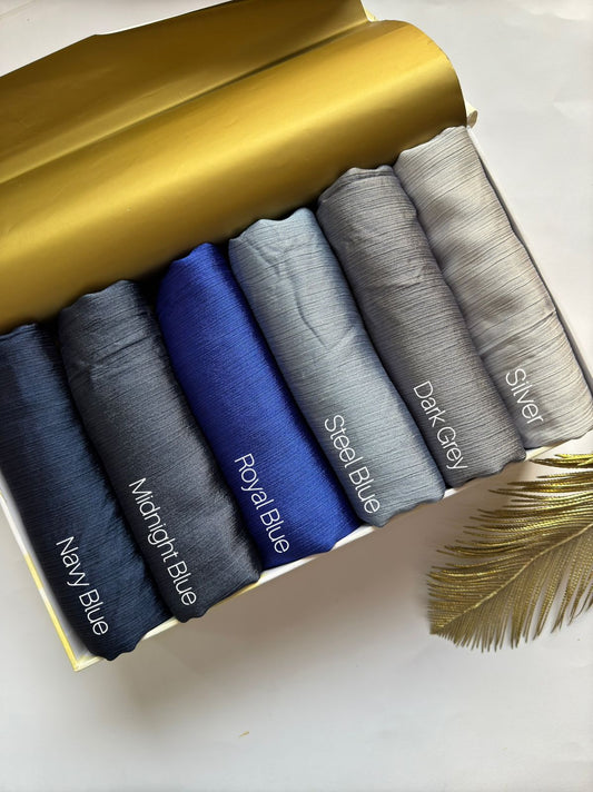 Crinkle Silk Hijabs
