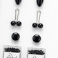 8-in-1 Hijab Pins Pack – Complete Hijab Essentials Kit (Black)