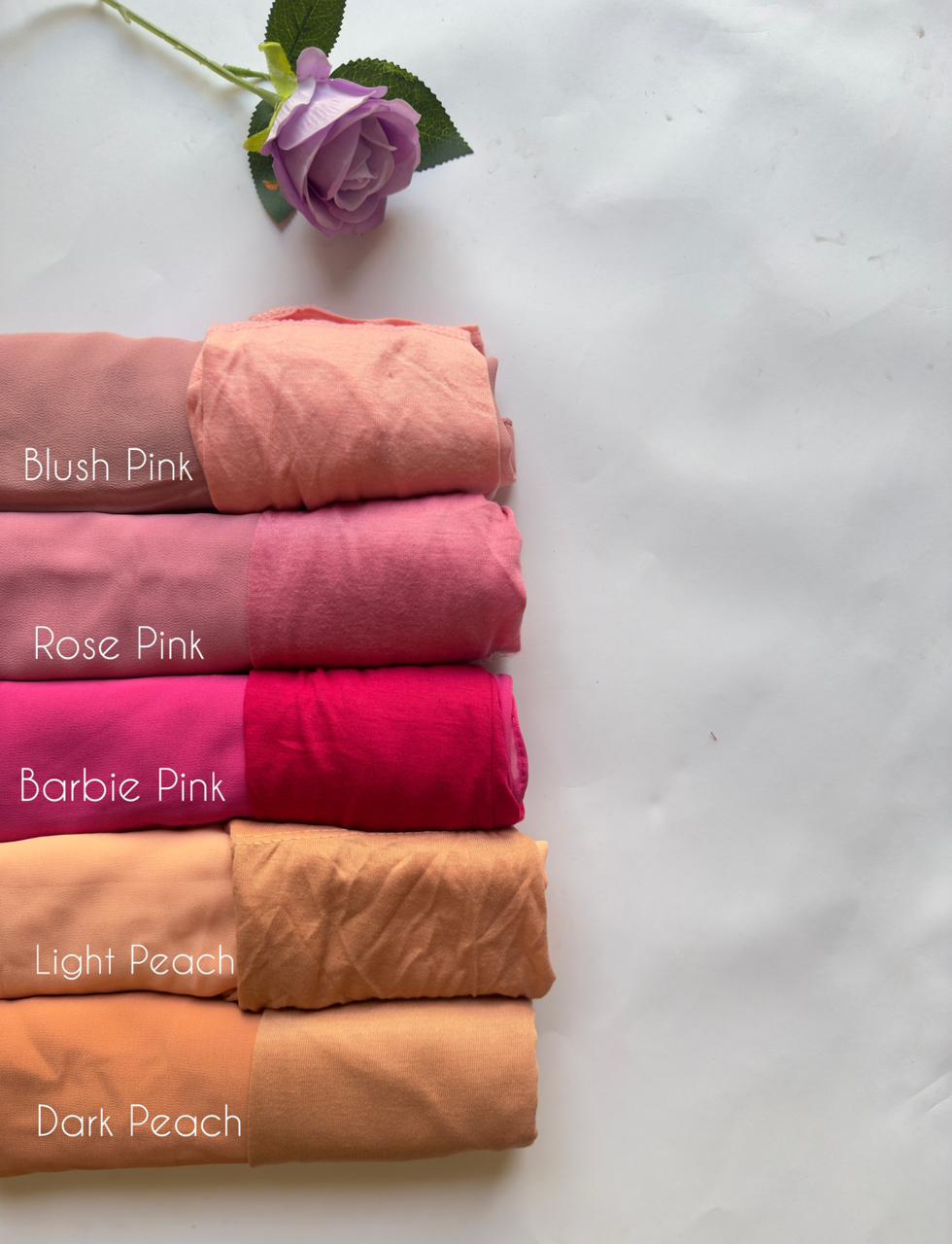 Instant Hijabs With Tube Band Attached