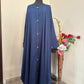 Navy Blue Kaftan Abbaya