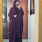 Plum Kaftan Abbaya