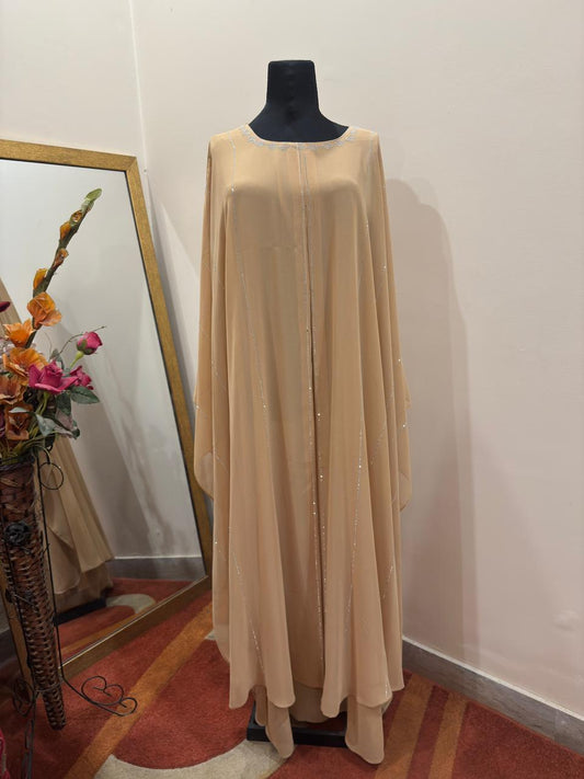 Stones Studded Kaftan Style Abaya