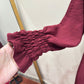 Maroon Front Open Button Down Abaya