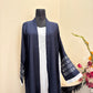 Laser Cut Kimono Abaya